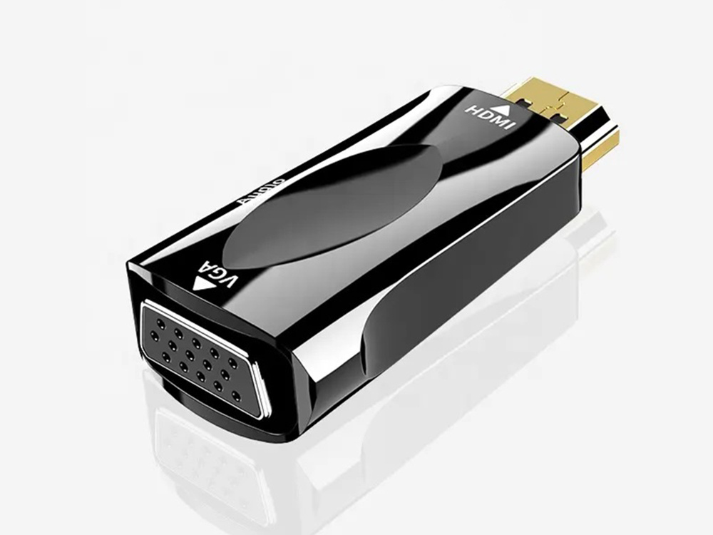 Konwerter Adapter Z Hdmi Na Vga D Sub Audio D Wi K Mini Jack