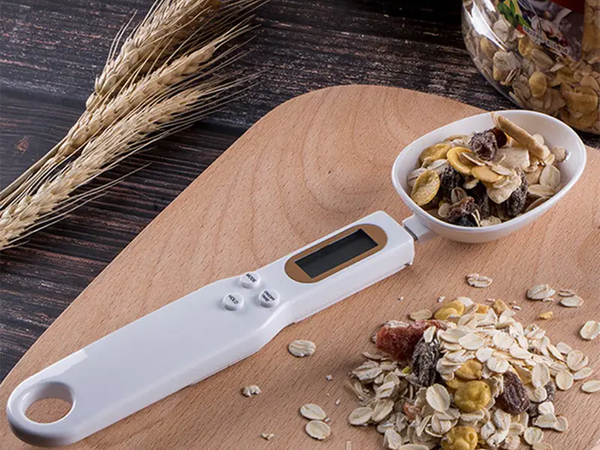 Waga kuchenna łyżka elektroniczna lcd cyfrowa prcyzyjna do ręczna 500g