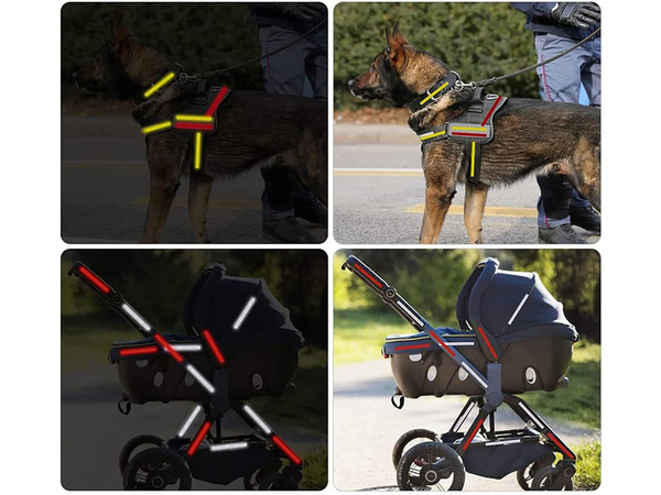 Taśma odblaskowa odblask na rower motor samochód naklejka samoprzylepna 8m