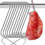 Haki haczyki do wędzenia kiełbasy wędzarnicze wędlin 10szt duze stalowe