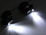 Lupa okulary zegarmistrzowska mocna led 20x 15mm