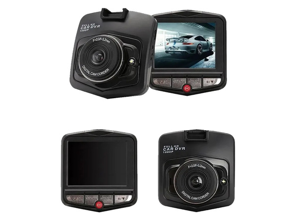 Kamera samochodowa full hd z wyświetlaczem lcd wideorejestrator jazdy