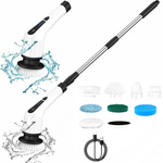 Mop obrotowy elektryczna szczotka do czyszczenia 9 różnych końcówek