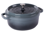 Garnek brytfanna do gotowania pieczenia non stick indukcja gaz pokrywa 4l