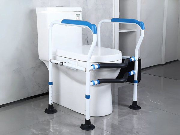 Uchwyt toaletowy regulowany poręcz wc stabilna dla osób starszych seniorów