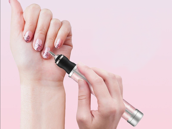 Frezarka do paznokci manicure pedicure frezy zestaw frezów usb akumulator