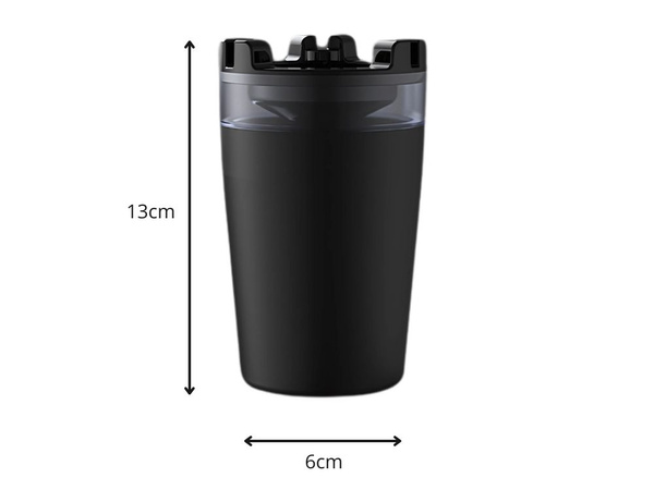 Popielniczka kubek samochodowa domowa z ugaszaczem papierosa kosz cupholder