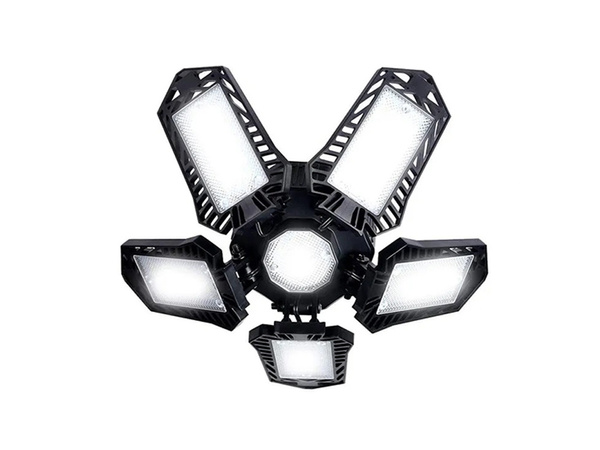 Lampa warsztatowa sufitowa składana led mocna E27