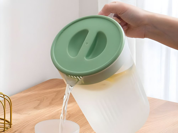 Dzbanek plastikowy 3l z pokrywką do wody soku napojów lemoniady pojemny