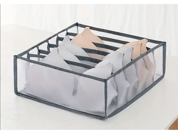 Organizer na bieliznę biustonosze staniki do szuflady szafy 6 przekródek