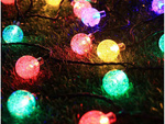 Girlanda ogrodowa lampki 20 led solarna multikolor