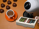 Wiszący organizer na kapsułki do kawy nespresso 30 kapsułek wysuwany blat