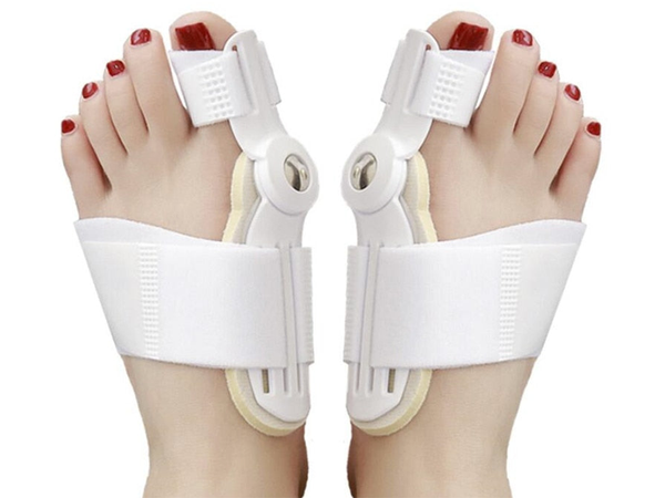 Separator orteza palców na haluksy palucha 2 sztuki stabilizator ekspander