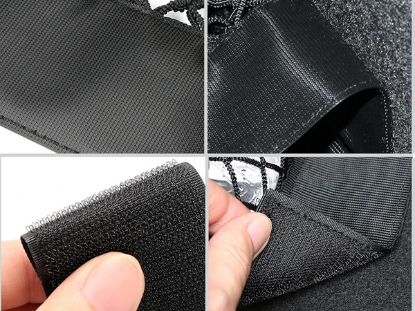 SIATKA DO BAGAZNIKA AUTA MOCNA NA RZEP DO SAMOCHODU MOCNA KIESZEŃ 50x25cm