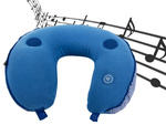 Poduszka podróżna rogal na szyję masażer miękka