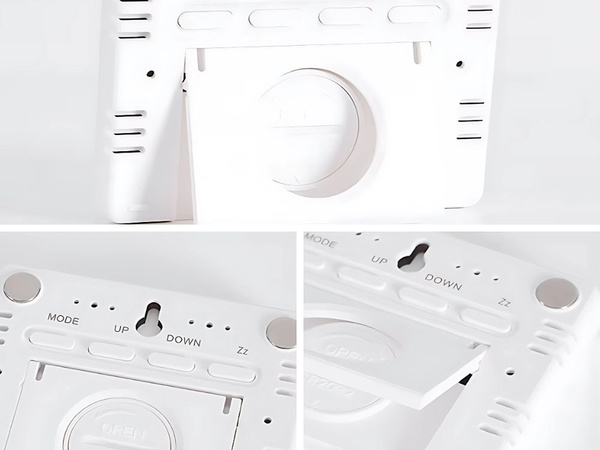 STACJA POGODY TERMOMETR HIGROMETR LCD ZEGAR DATA WILGOTNOŚĆ TEMPERATURA