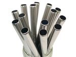 Słomki rurki wielorazowe metalowe eko x10 czyścik