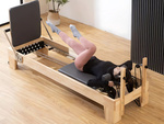ŁÓŻKO DO ĆWICZEŃ PILATES PILATESU REFORMER URZĄDZENIE DO ĆWICZENIA FITNESS