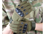 Rękawiczki taktyczne wojskowe survival rękawice xl bojowe z ochroną kostek