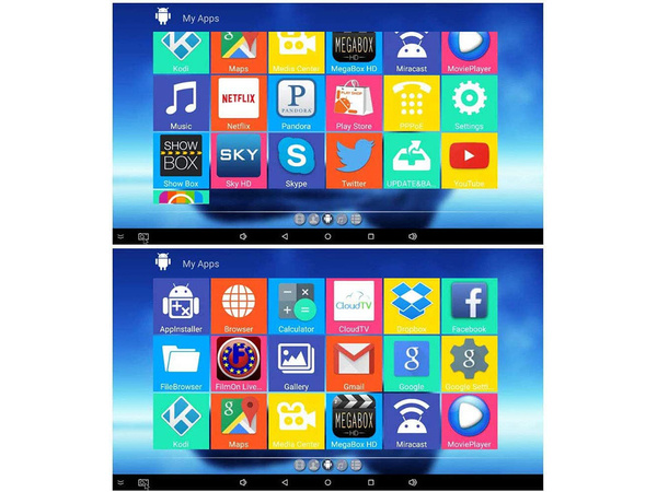 Odtwarzacz multimedialny smart tv box android 4k