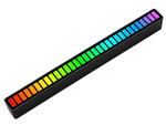 LEDY USB REAKCJA NA DŹWIĘK MULTIKOLOR NEON RGB LED AKUMULATOROWE