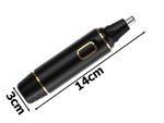 Trymer do nosa uszu depilator włosów golarka brwi 3w1 led