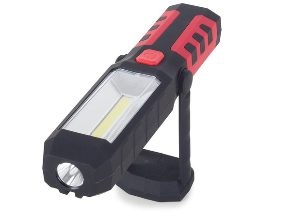 Lampa latarka warsztatowa 3w1 led cob akumulator