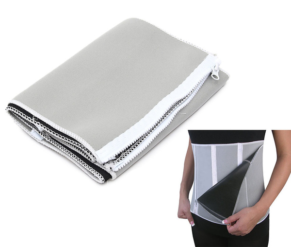 Pas wyszczuplający na suwak gorset neoprenowy