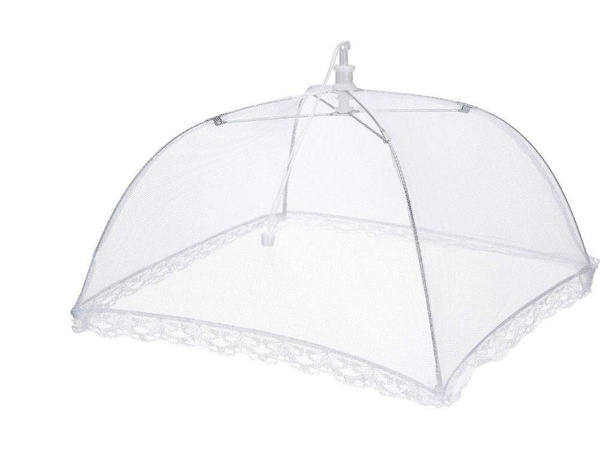 Moskitiera osłona siatka na jedzenie owoce grill ochrona przed owadami 34cm 