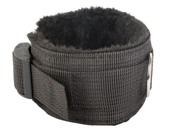 KAJDANKI UPRZĄŻ NA ŁÓŻKO BDSM ZESTAW DLA PAR PASY REGULOWANE CZARNE