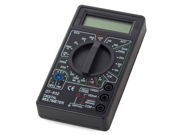 Miernik multimetr tester cyfrowy z sygnałem lcd