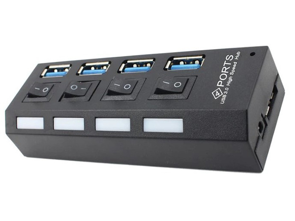 Rozgałęźnik rozdzielacz portów hub usb 4x usb 3.0