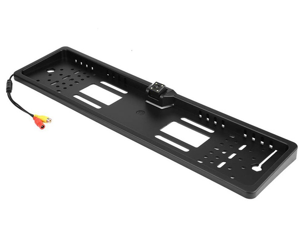 Kamera cofania w ramce tablicy rejestracyjnej z ir