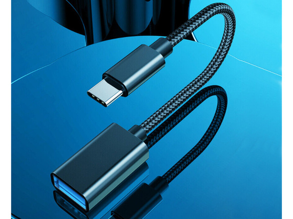 Adapter przejściówka usb-c do usb-a 3.0 otg solidny do telefonu solidna