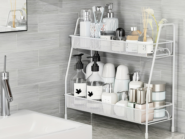 Półka kuchenna organizer kuchenny stojący dwupoziomowy loft na przyprawy