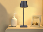 Lampka nocna stołowa dotykowa lampa 3 stopniowa wysoka bezprzewodowa usb