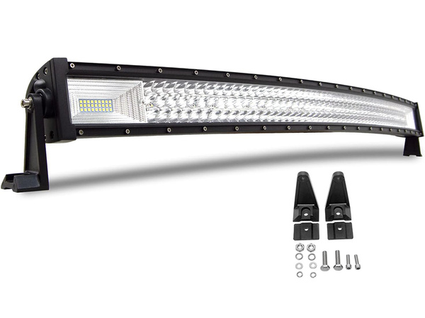 LAMPA ROBOCZA SZPERACZ 130 CM 192+42 LED BAR HALOGEN 675W 12V 24V REFLEKTOR
