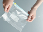 Torebki foliowe strunowe suwak zamykane szczelne do żywności 600ml 20szt