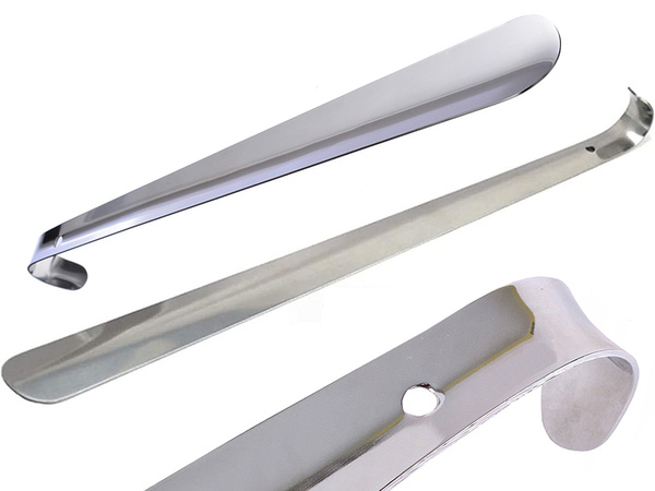 Łyżka do butów obuwia metalowa haczyk długa duża