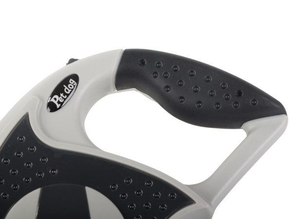Smycz automatyczna 5m mocna dla psa do 20kg z blokadą wytrzymała długa
