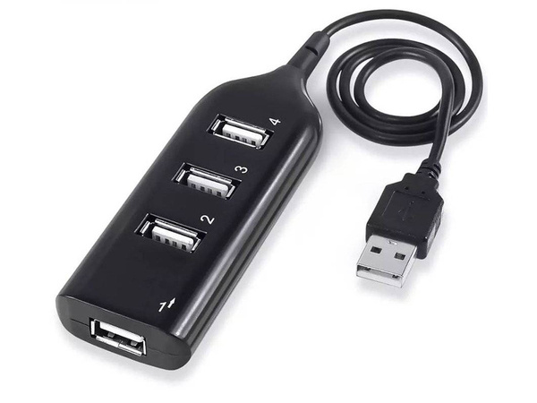 Hub usb rozdzielacz na 4 porty rozgałęźnik usb 2.0