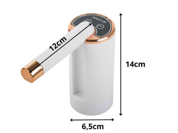 Pompka do wody nalewak usb składana automatyczna do butli dystrybutor