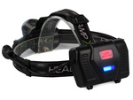 Latarka czołowa bailong led xhp160 powerbank zoom