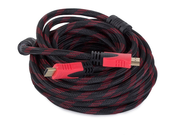 Kabel przewód HDMI 1.4 4k 3D UHD 10m miedź 48 bit