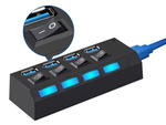 Rozgałęźnik rozdzielacz portów hub usb 4x usb 3.0