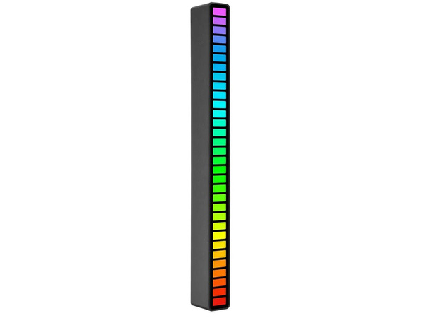 LEDY USB REAKCJA NA DŹWIĘK MULTIKOLOR NEON RGB LED AKUMULATOROWE