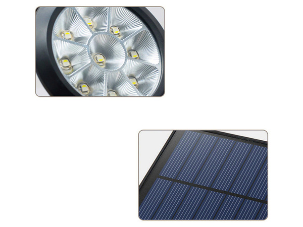 Lampa solarna rgb kolorowa ogrodowa świateczna