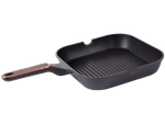Patelnia grillowa do smażenia powłoka nieprzywierająca indukcja gaz 28cm
