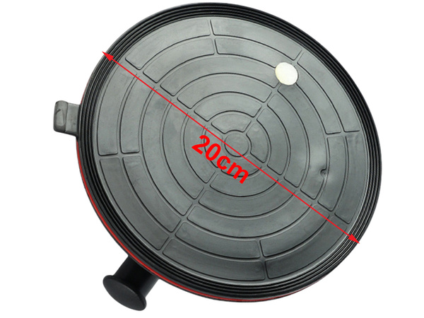 Przyssawka próżnowa uchwyt do płytek glazury szyb z manometrem pompką 200kg