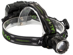 Latarka czołowa bailong led xhp160 powerbank zoom